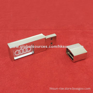 Crystal USB flash, 1GB to 128GB, best quality with full capacity and good for gifts and promotion